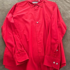 Mens Long Sleeve Button Down Express Shirt